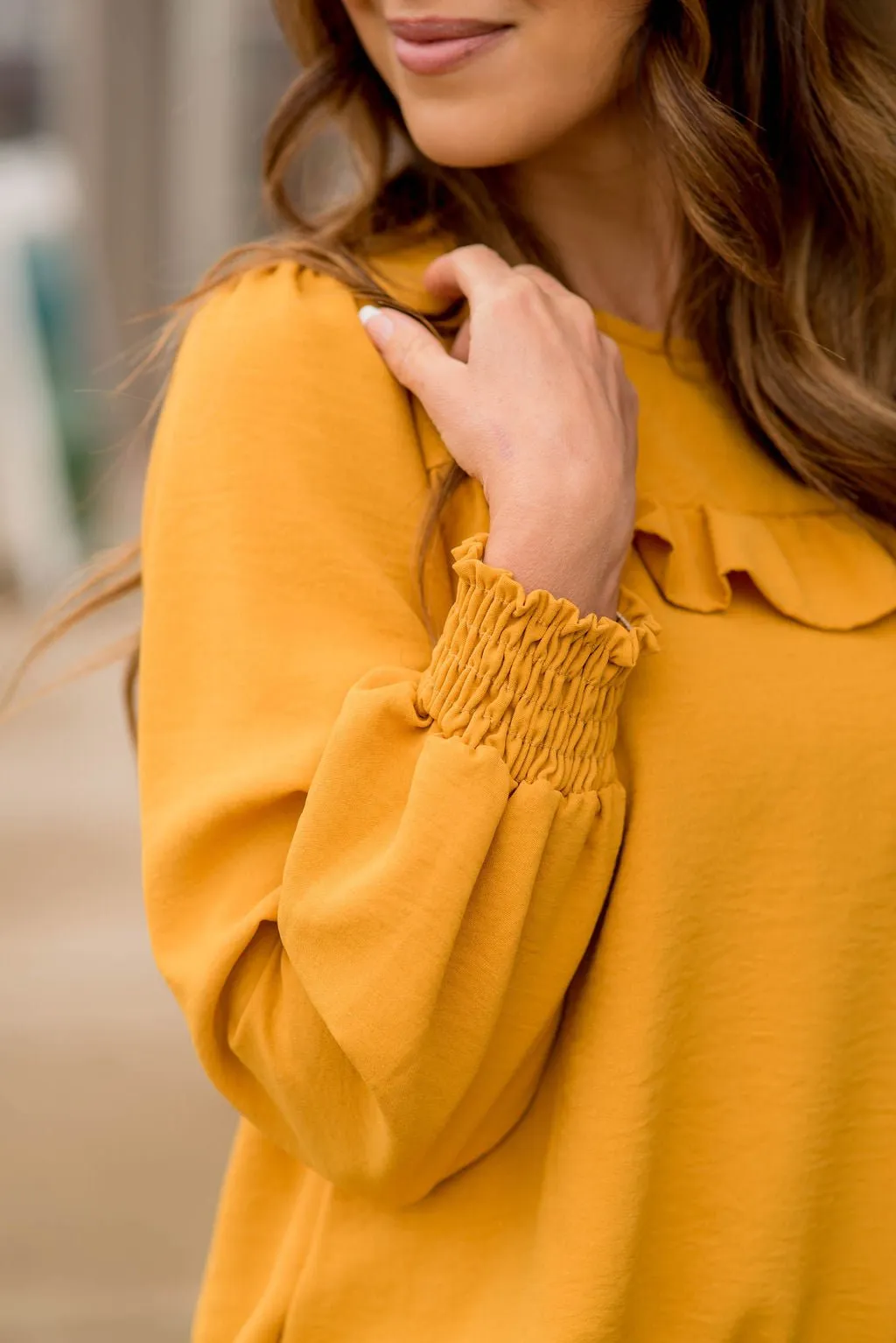 Ruffle Blouse