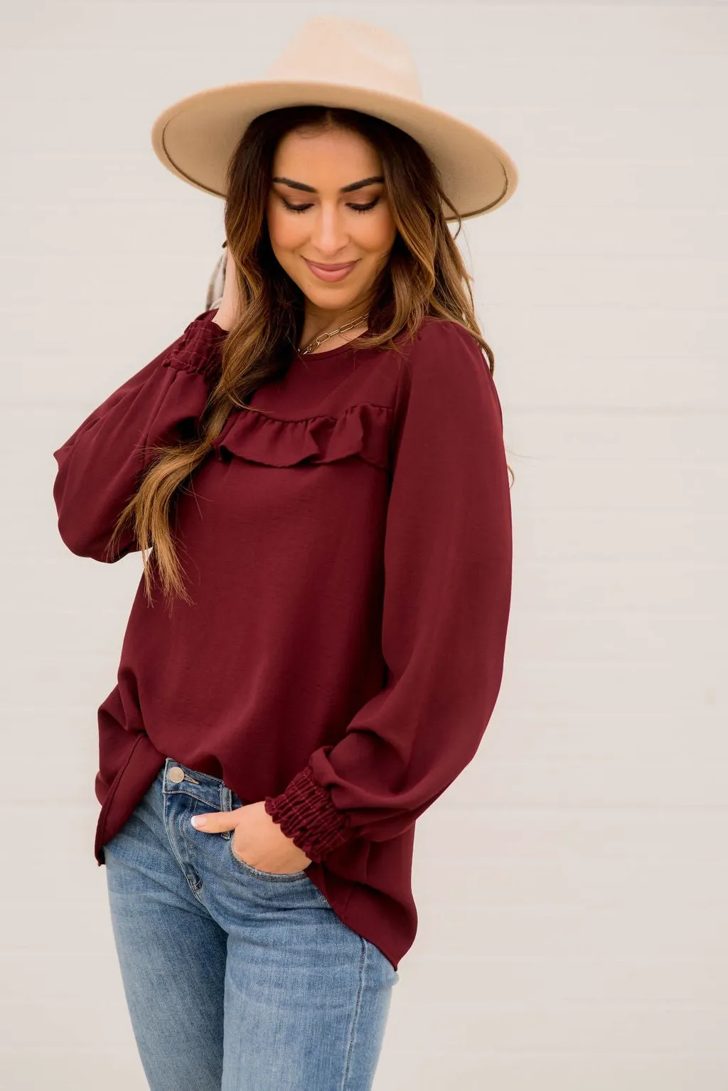 Ruffle Blouse