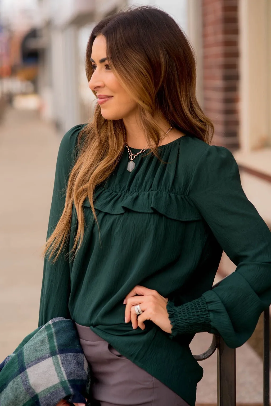 Ruffle Blouse