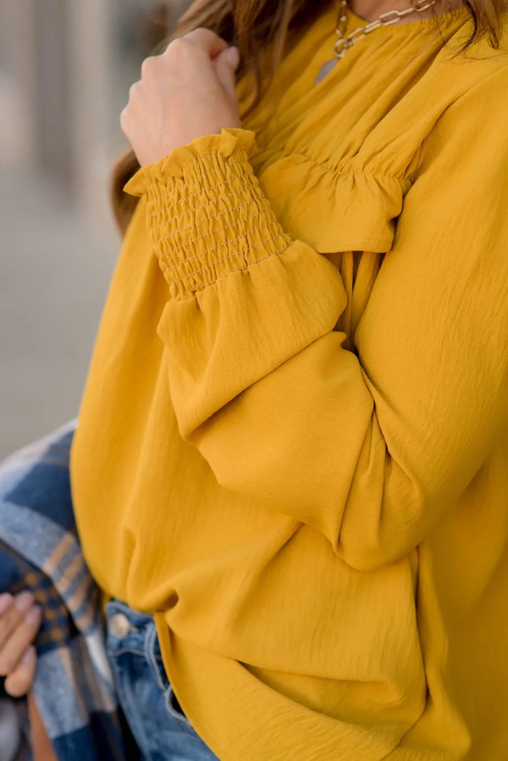 Ruffle Blouse