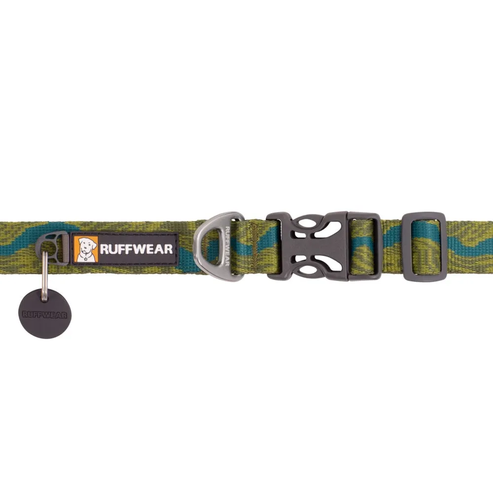 Ruffwear Flat Out Patterned Dog Collar (New River)