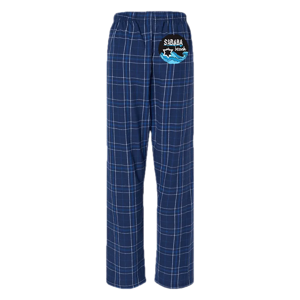 Sababa Flannel Fitted Pajama Pants