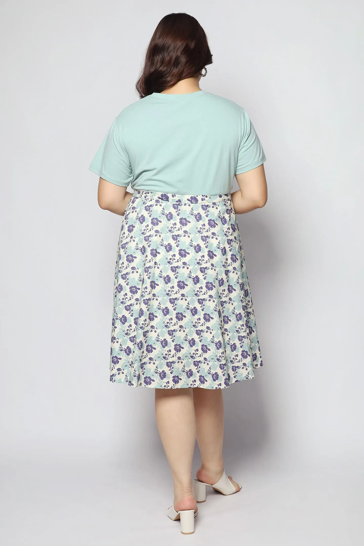 Sans Dress in Mint Floral