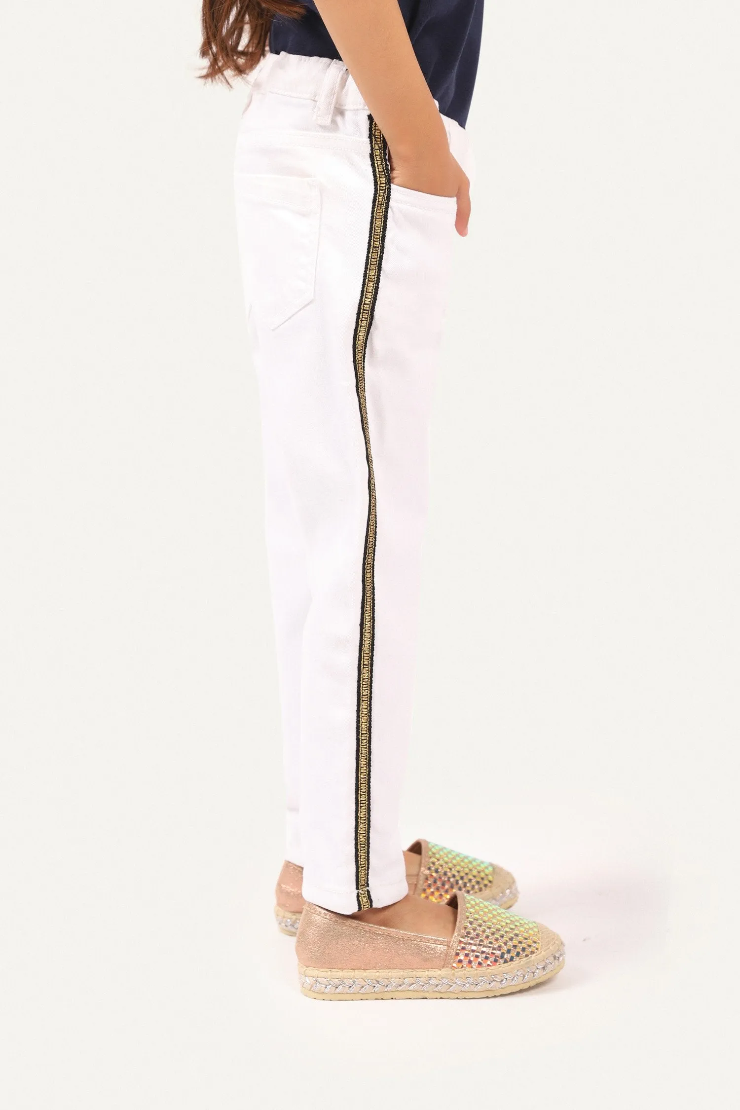 Sides Stripes Chinos Pant