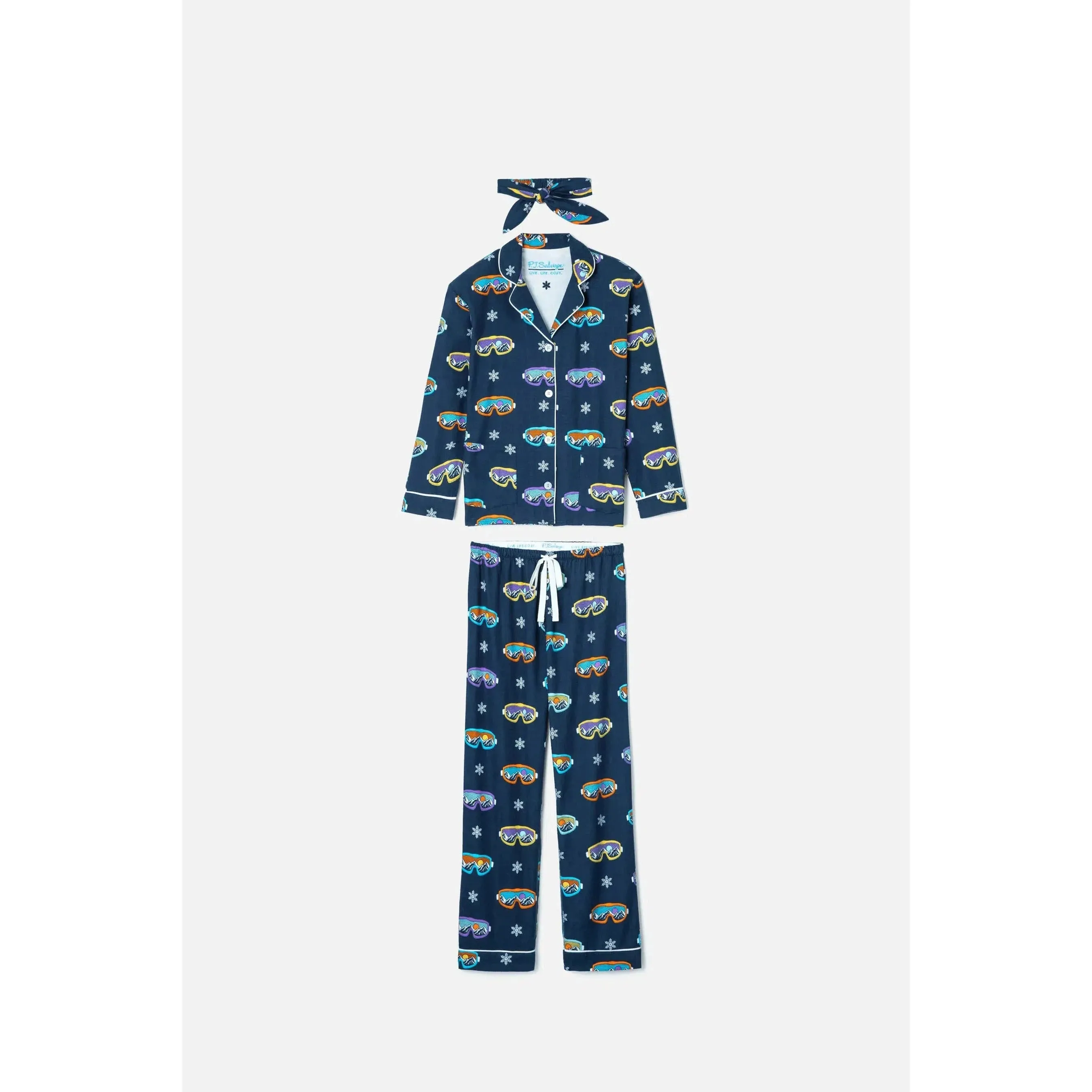 SKI YOU LATER FLANNEL PJ SET