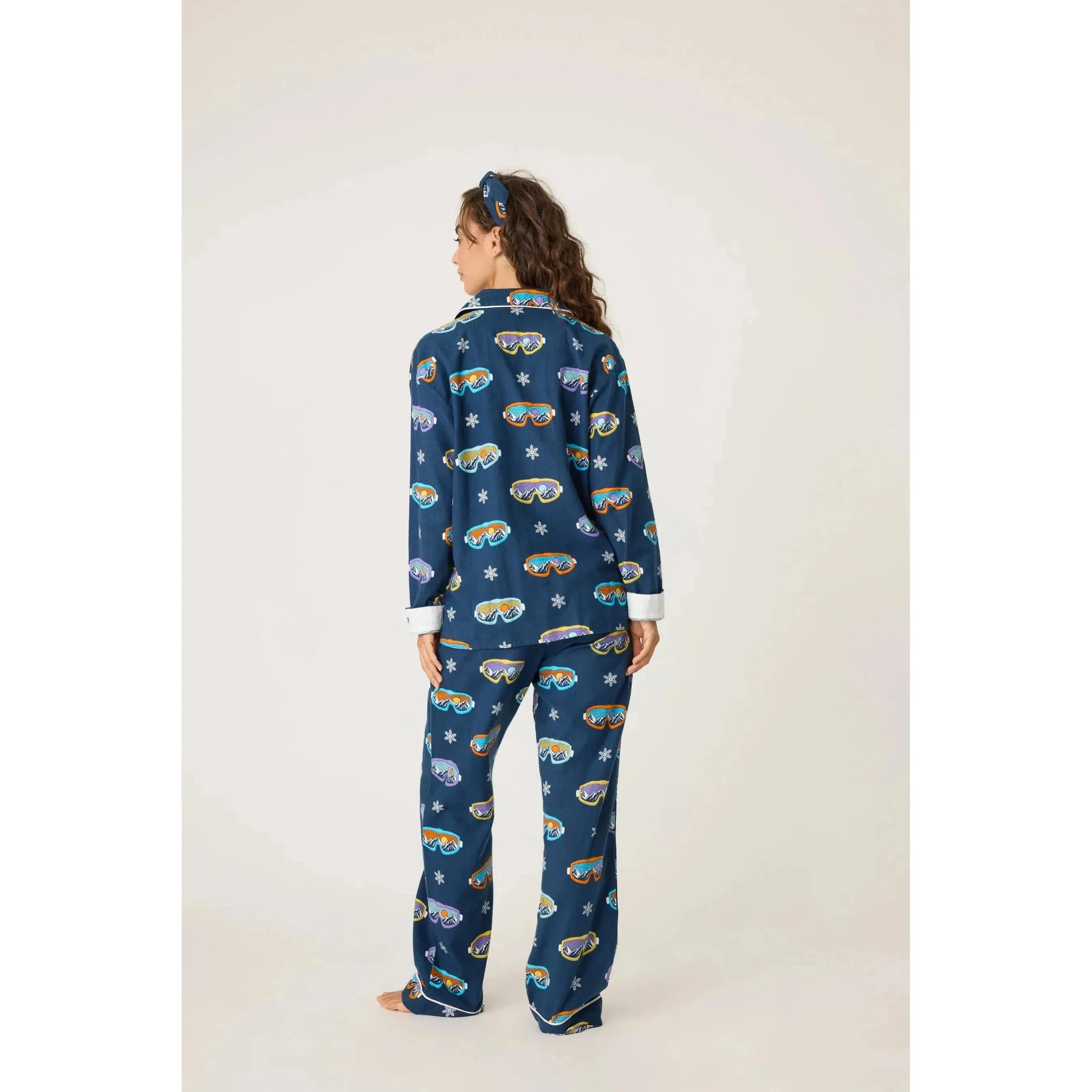 SKI YOU LATER FLANNEL PJ SET