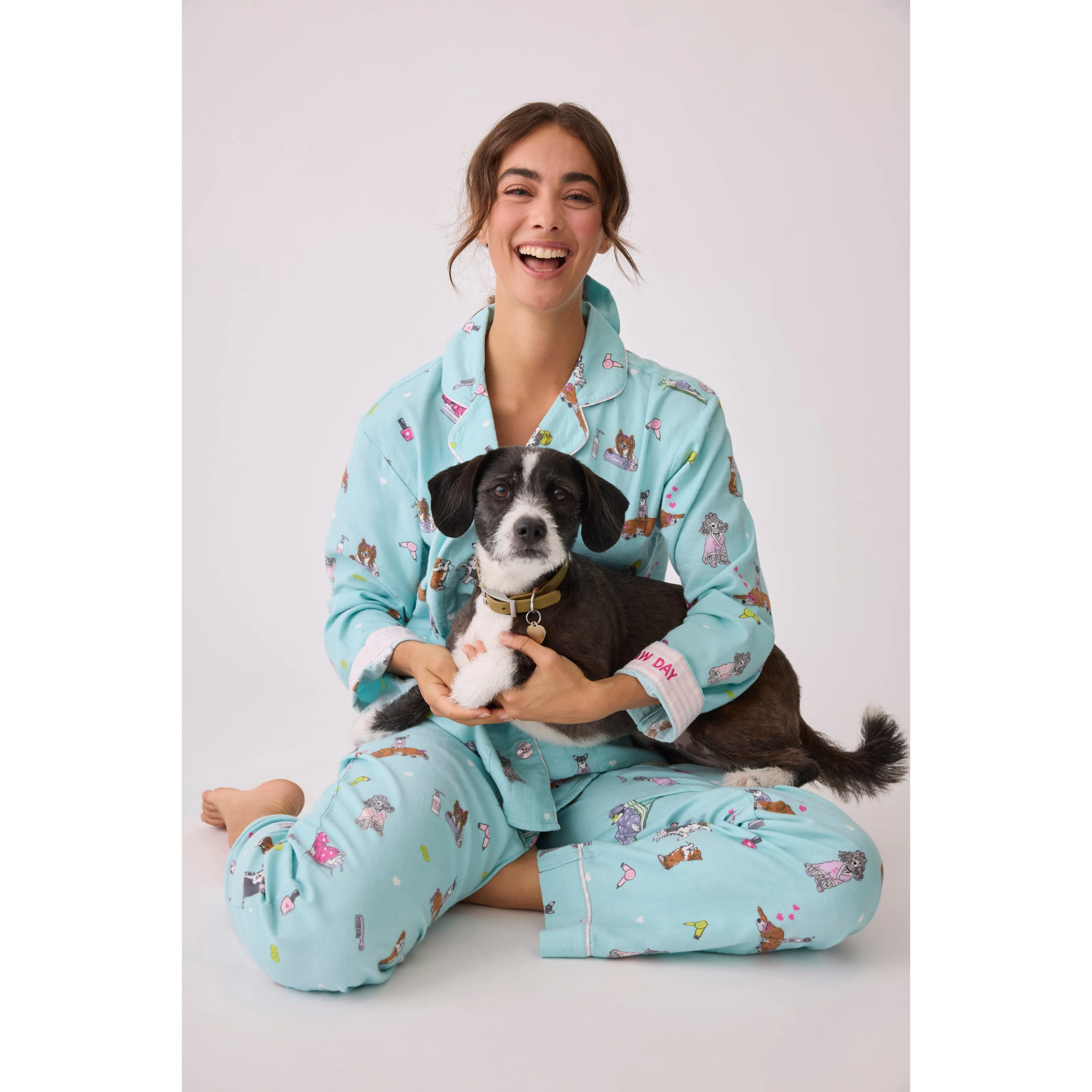 SPAW DAY FLANNEL PJ SET