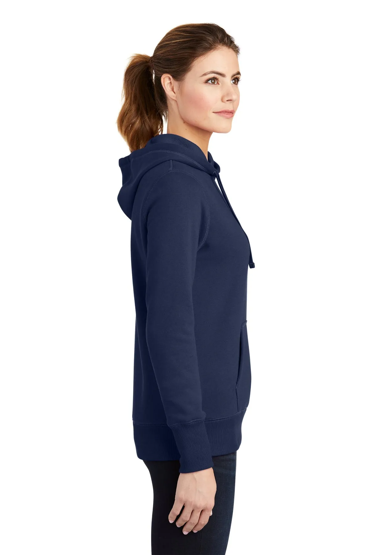 Sport-Tek Ladies Pullover Custom Hooded Sweatshirts, True Navy