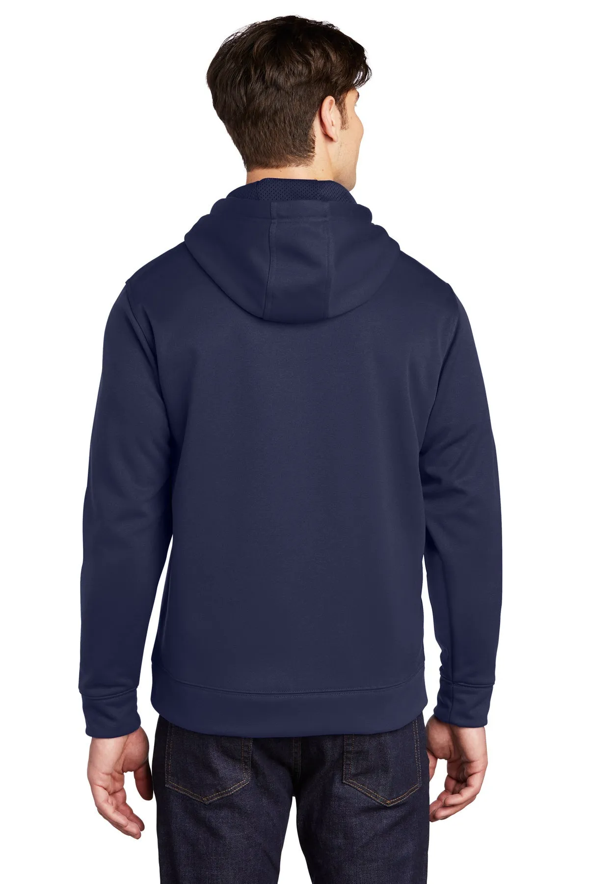 Sport-Tek Repel Fleece Customized Hooded Pullovers, True Navy