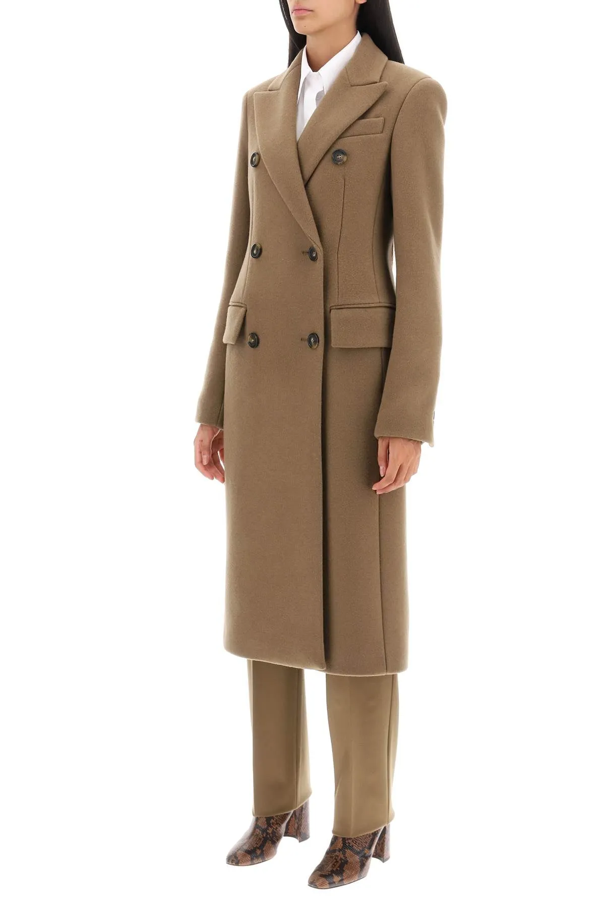 Sportmax Adua Wool And Cashmere Coat