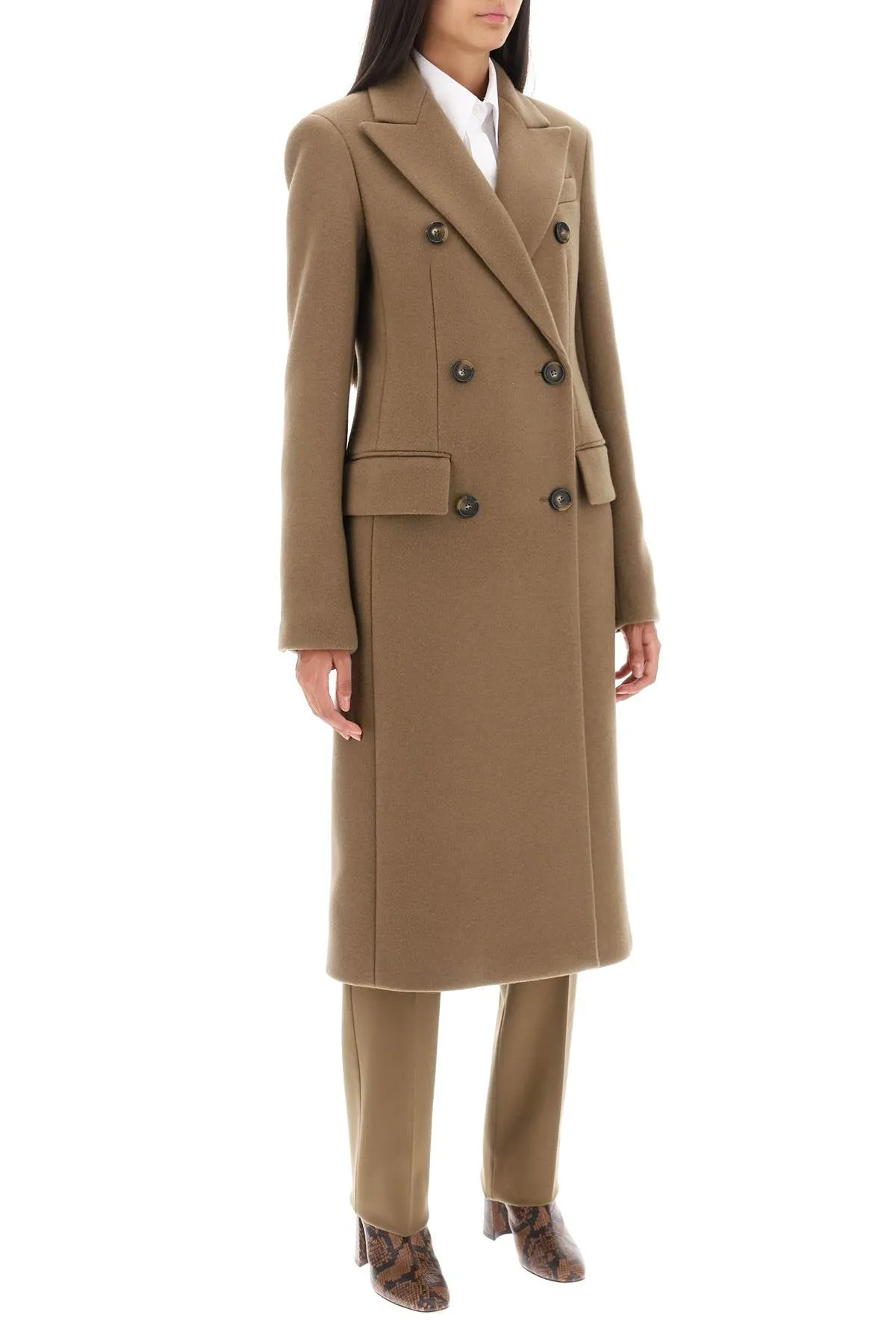 Sportmax Adua Wool And Cashmere Coat