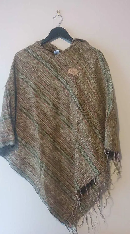 Striped Poncho