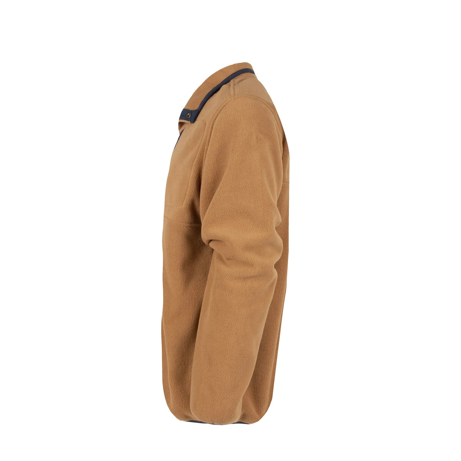 STS Ranchwear Mens Wren Camel/Navy 100% Polyester Fleece Jacket