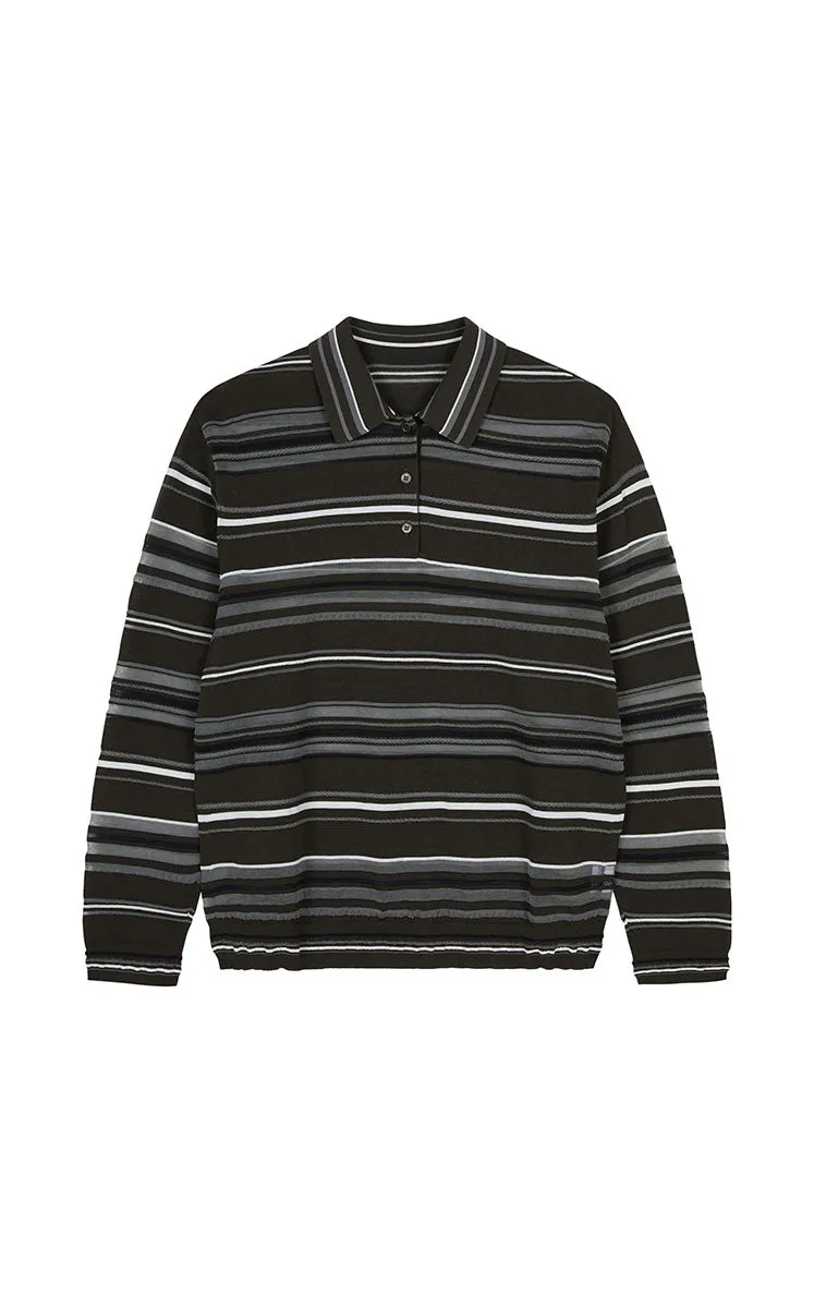 Sweater / JNBY Retro Stripe Knit Pullover