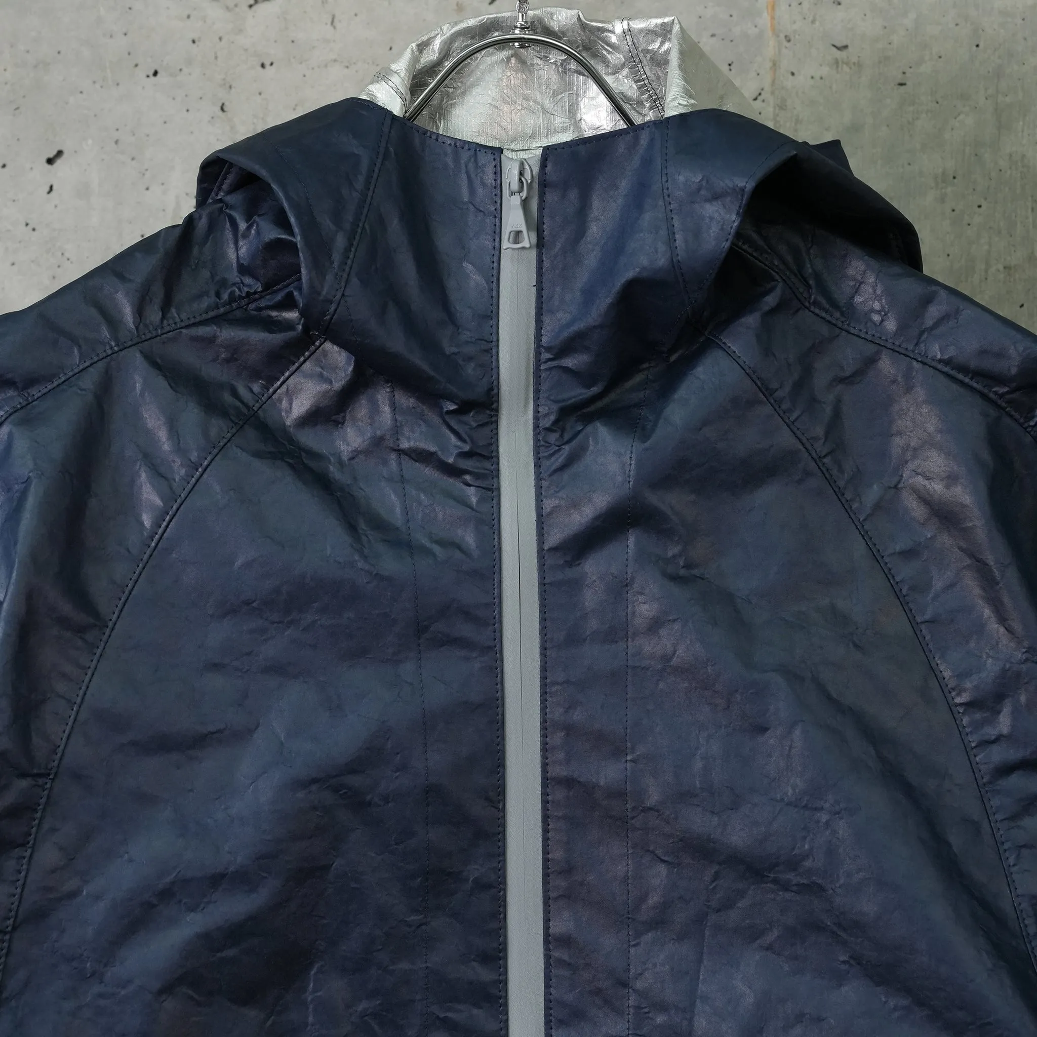 T-1000 SHORT PARKA / NAVY/ALUMINIUM