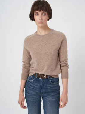 Taupe Cashmere Crewneck