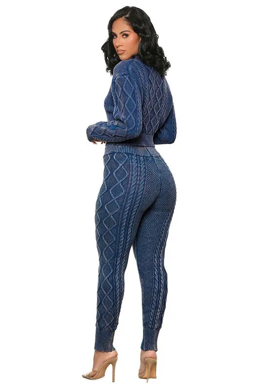 TEEK - THE DEFINITE 2PCS SWEATER PANTS SET