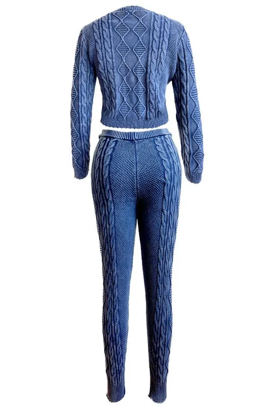 TEEK - THE DEFINITE 2PCS SWEATER PANTS SET