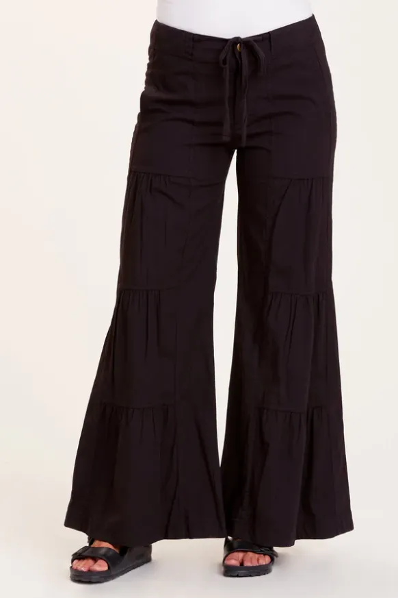 Terraced Wie Leg Pant