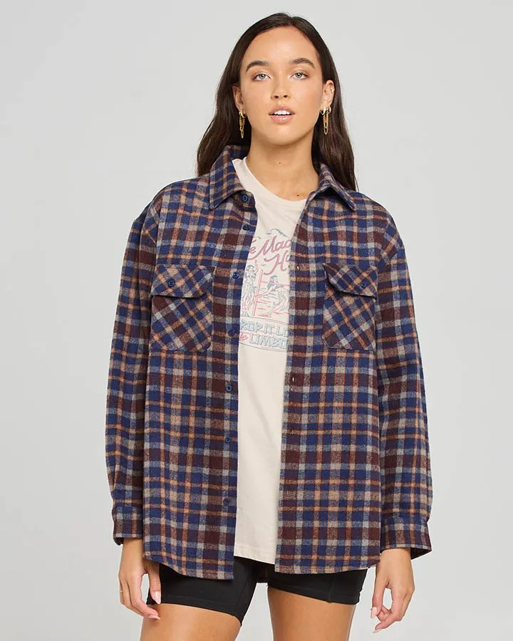 The Mad Hueys Classic Check Womens Shacket