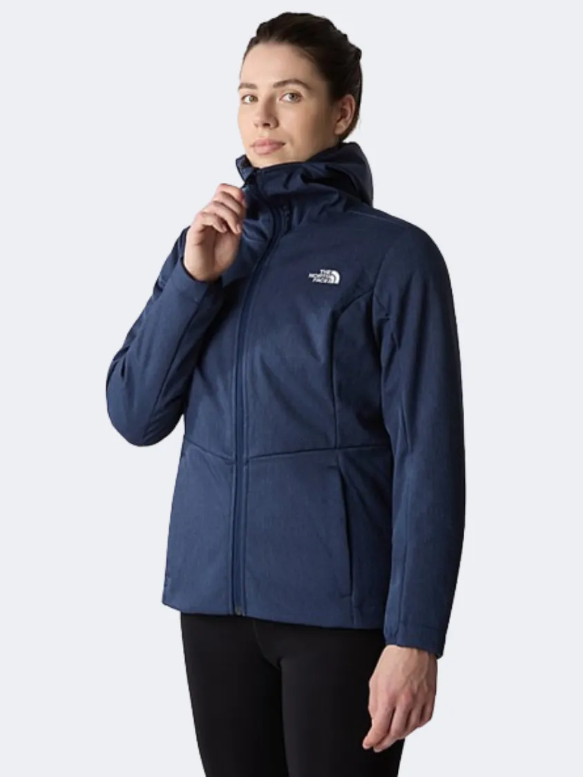 The North Face Quest Softshell Women Hiking Jacket Summit Navy Heather