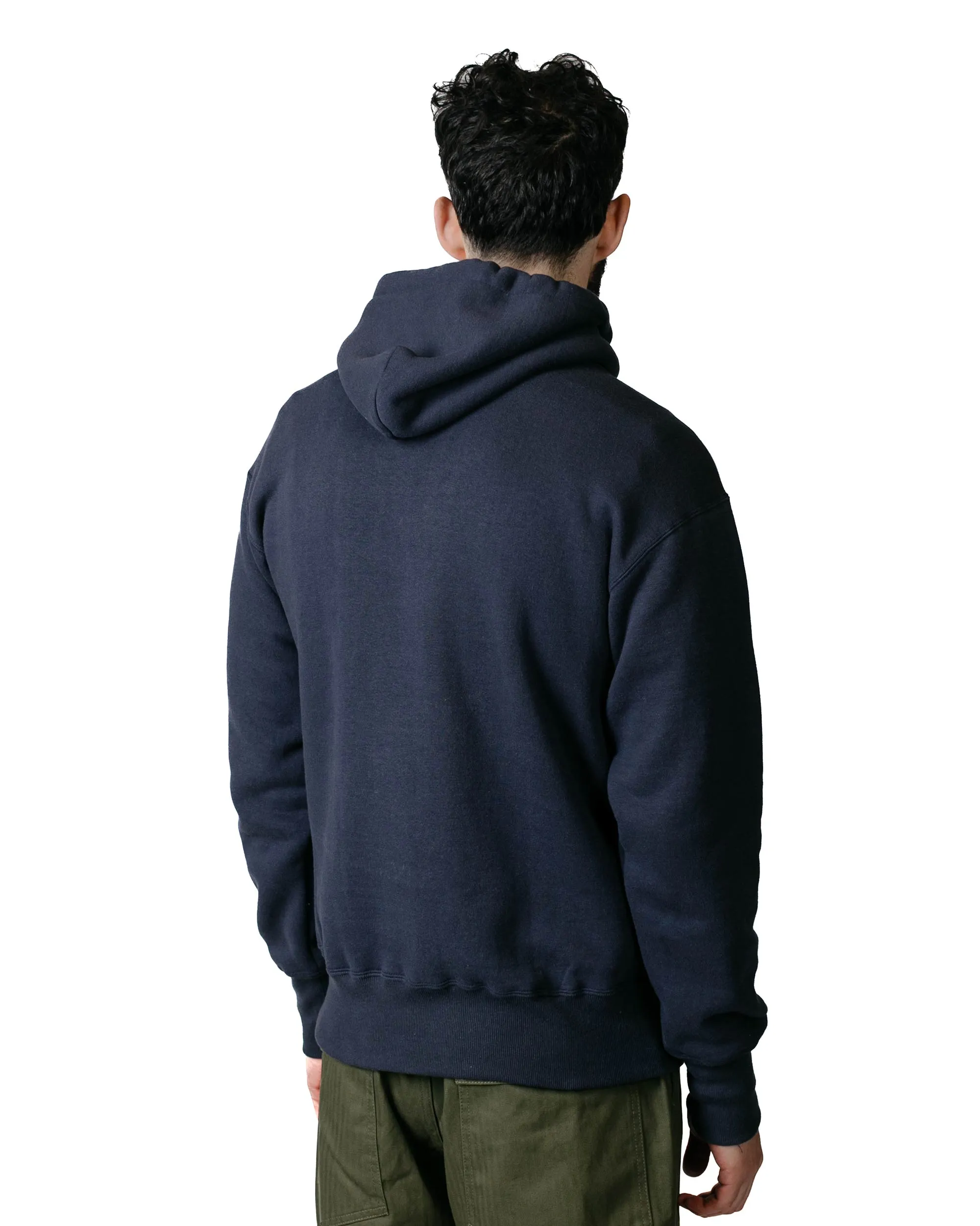 The Real McCoy’s MC19124 10oz. Loopwheel Parka Navy