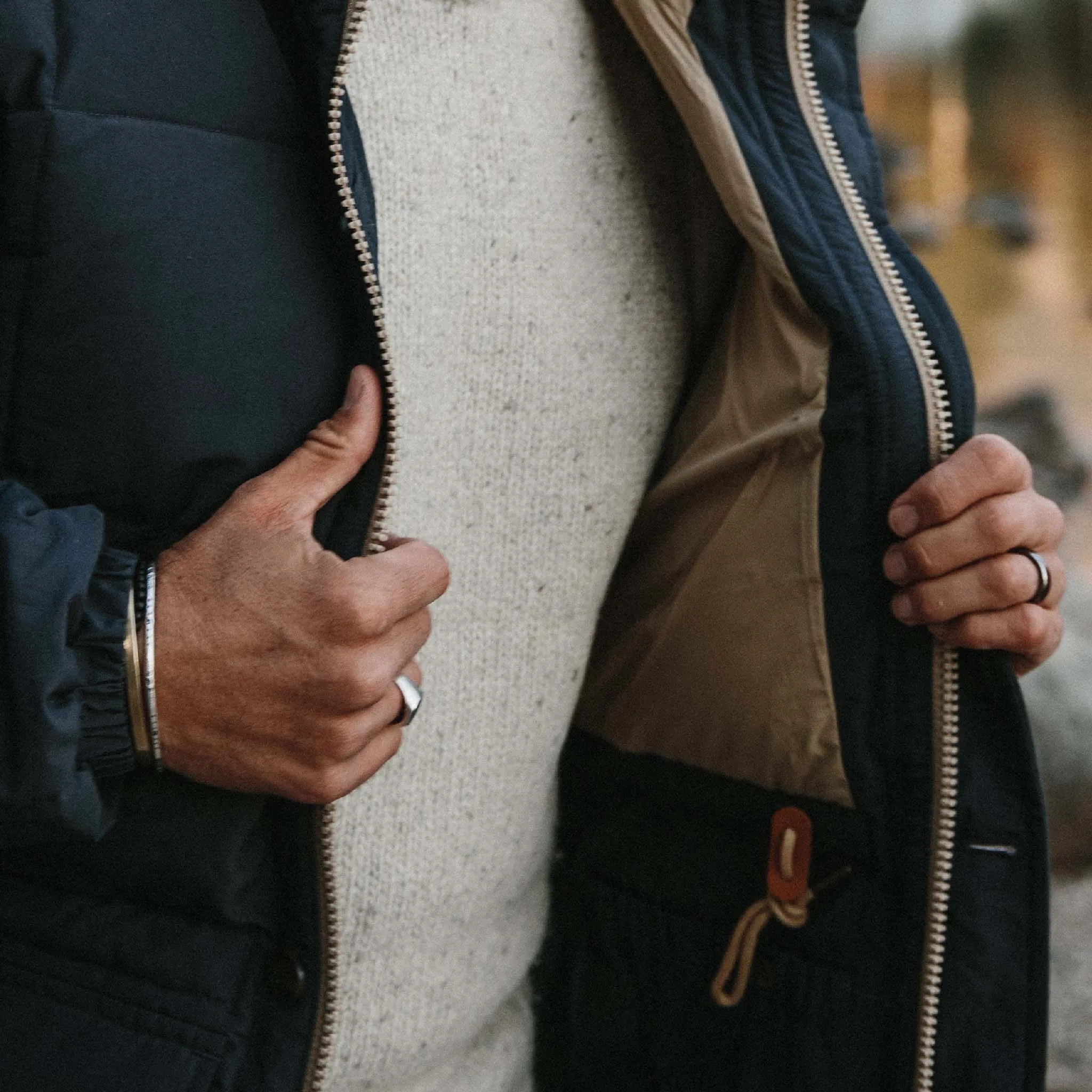 The Whitney Parka in Navy