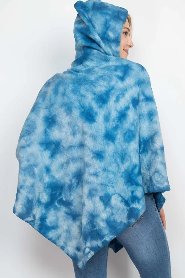 Tie Dye Poncho