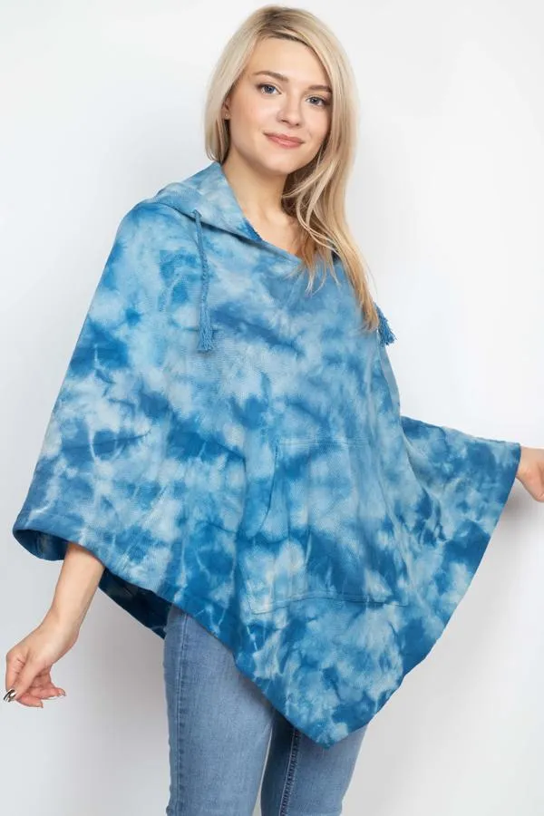 Tie Dye Poncho