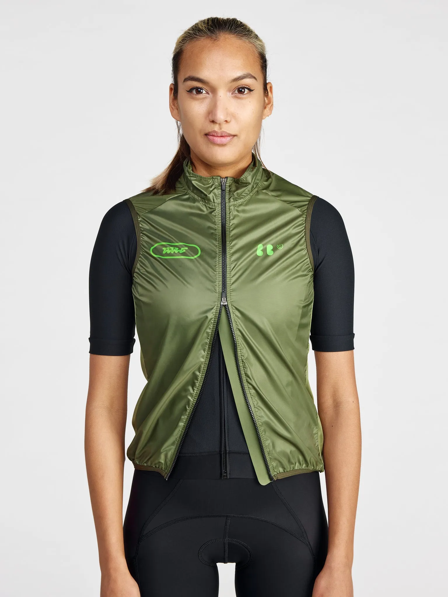 TSOT Mesh Gilet Olive Women