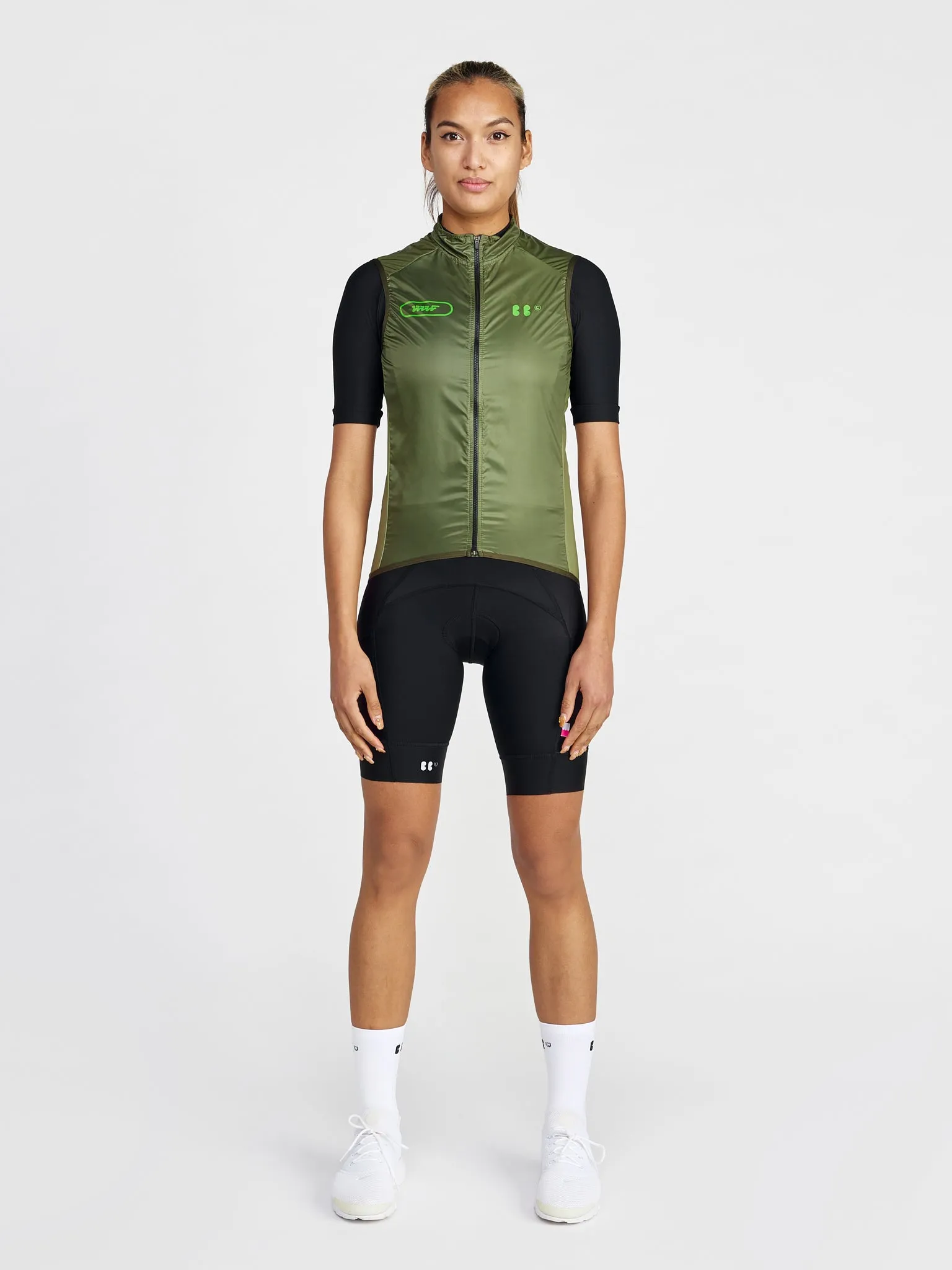 TSOT Mesh Gilet Olive Women