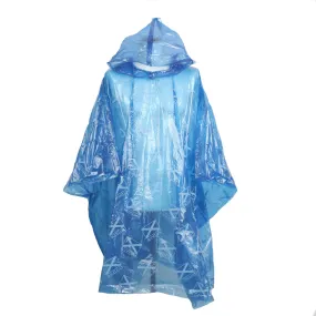 Unisex Scotland Flag Showerproof Rain Poncho