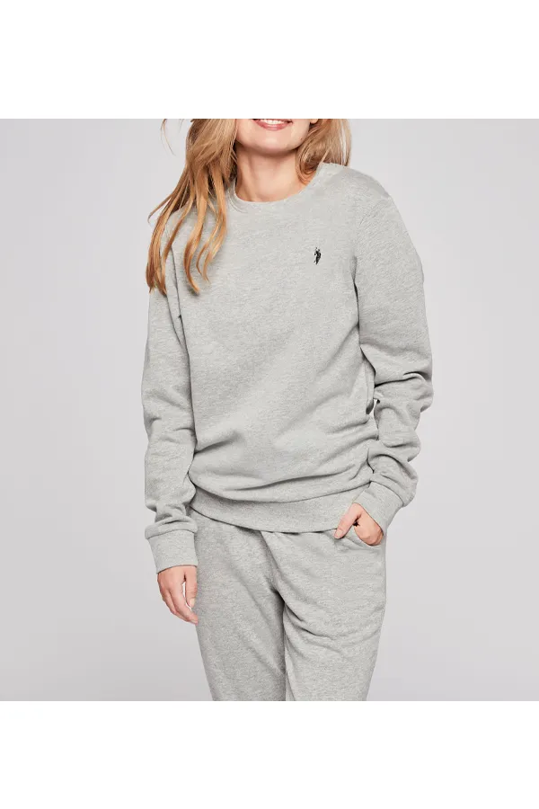 U.S. POLO ASSN. Women Sweatshirt Adele Grey