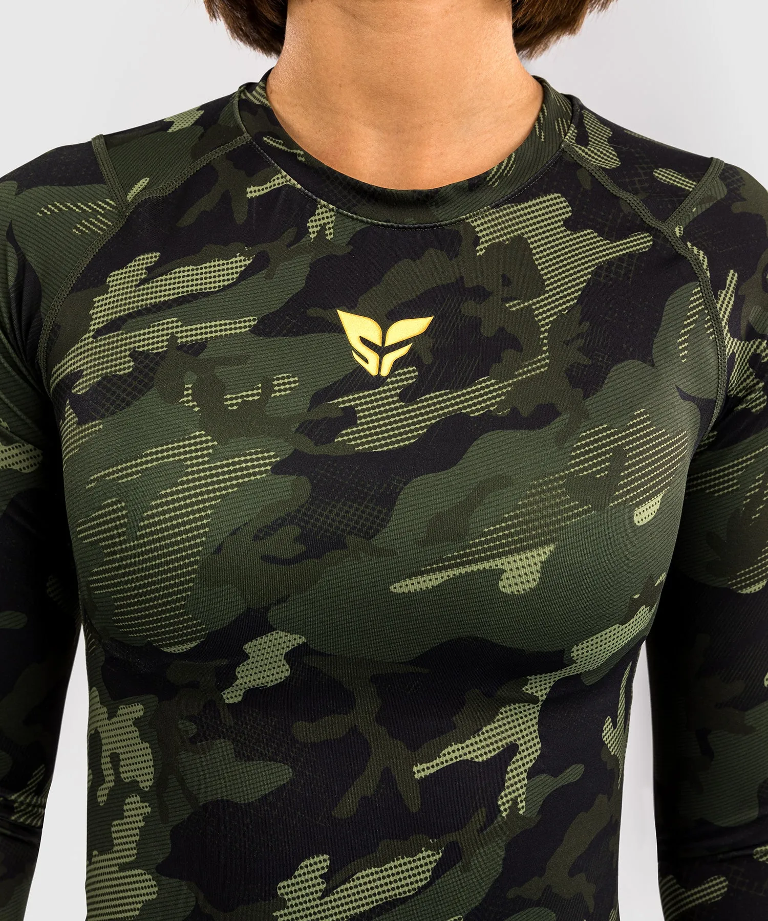 Venum x Sophia Rose Women’s Long Sleeve Rashguard - Forest Camo