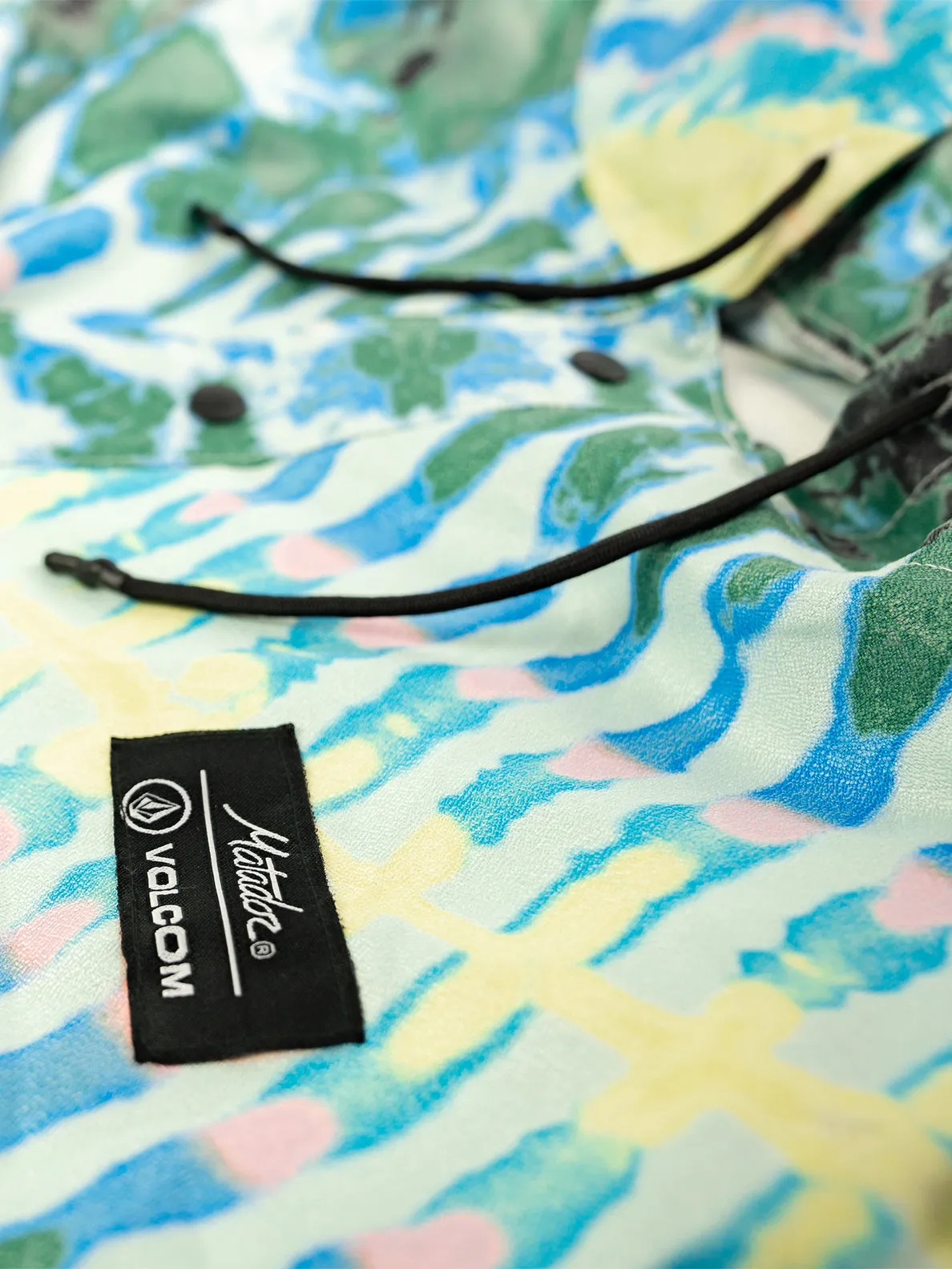 Volcom x Matador Packable Beach Poncho - Tie Dye