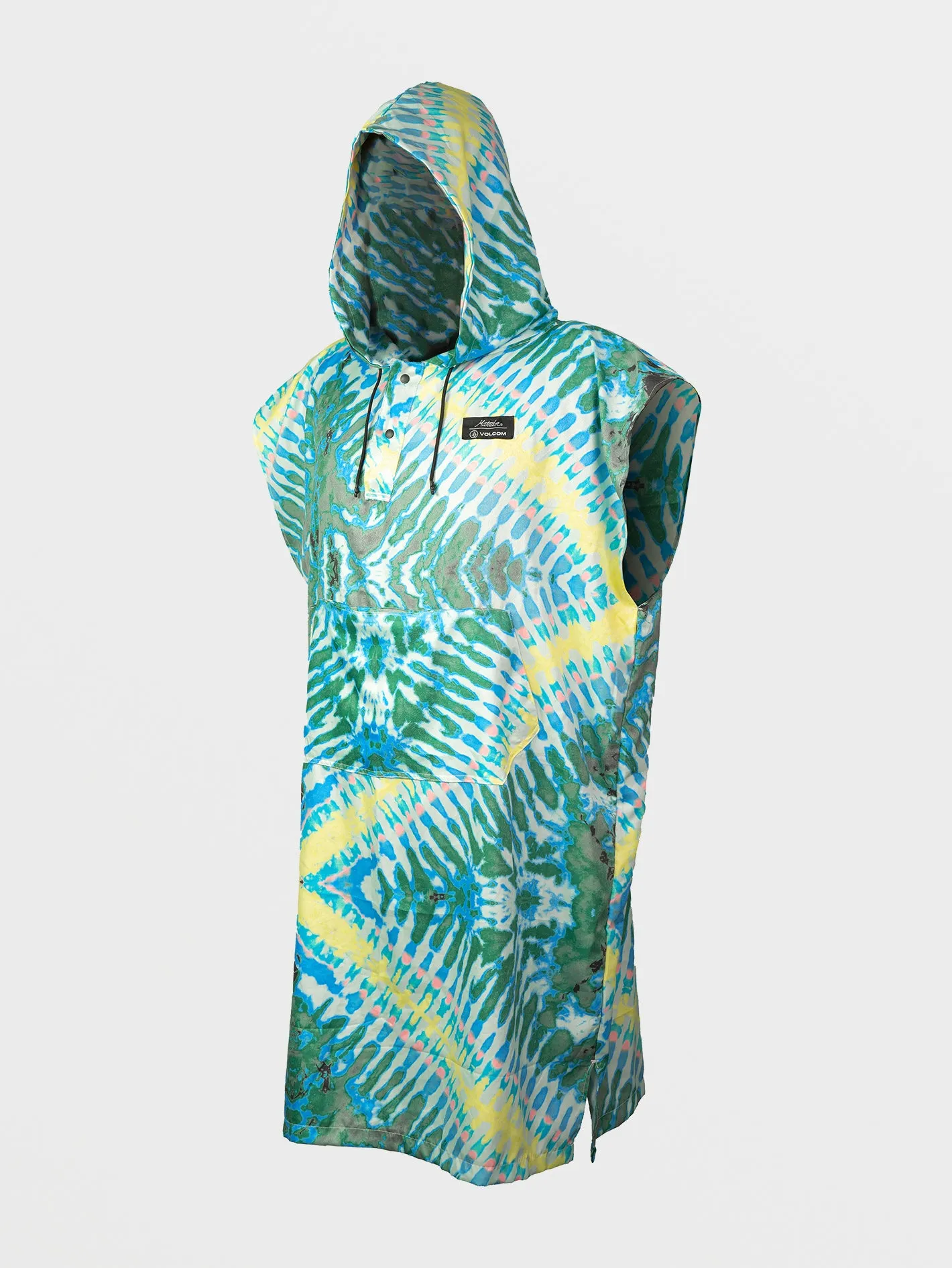 Volcom x Matador Packable Beach Poncho - Tie Dye