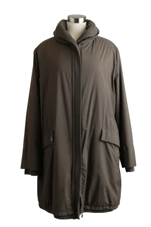 Waterproof Cashmere Lined Rain Coat