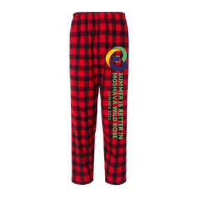 Wild Rose Flannel Pajama Pants - Summer 2023