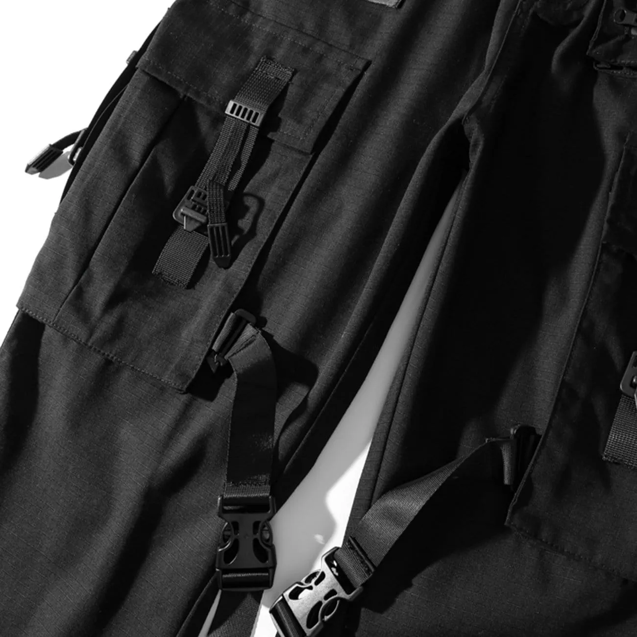 WLS Combat Ribbons Pockets Cargo Pants