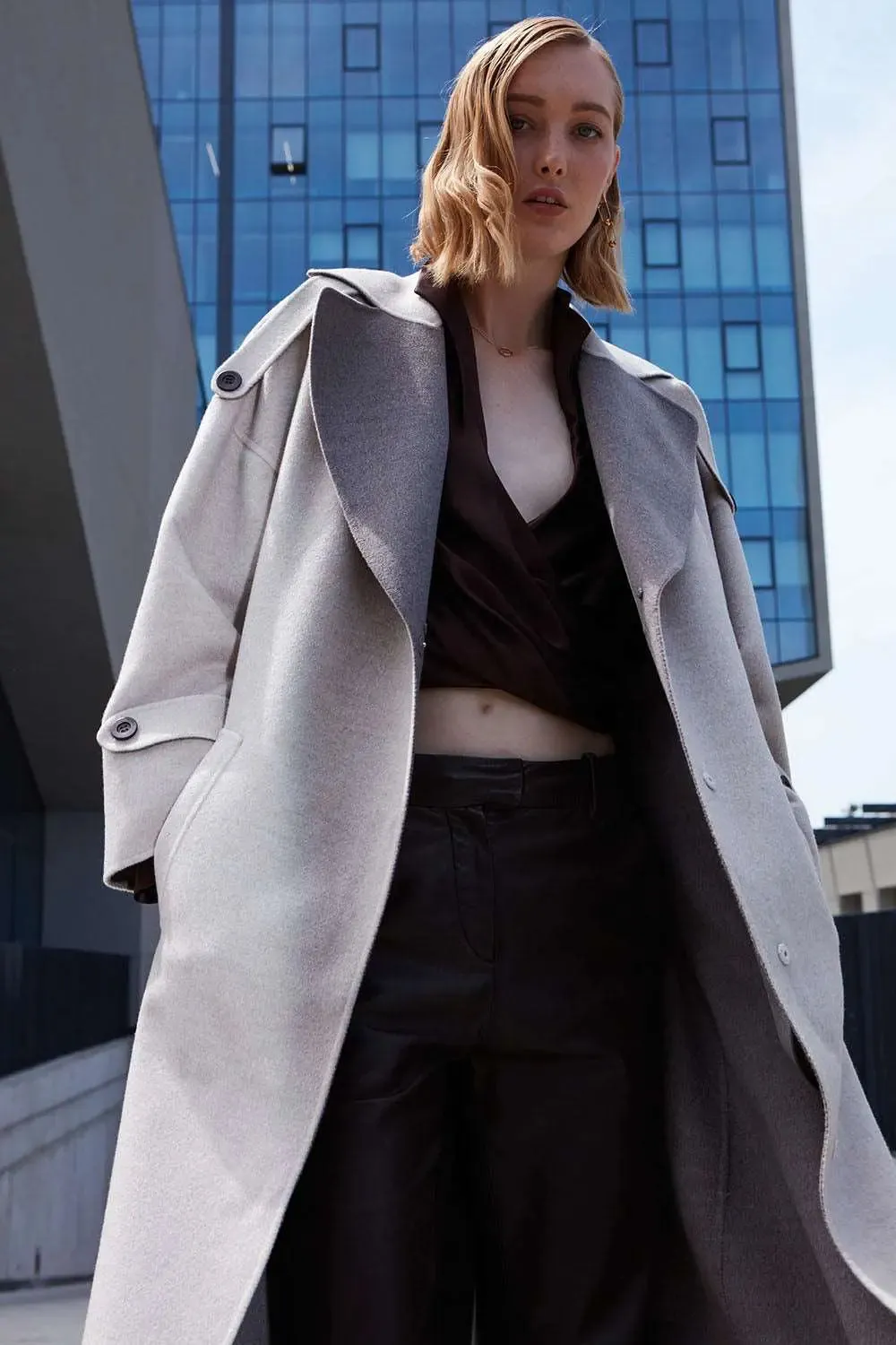 Women's cashmere coat